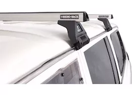 Rhino-Rack USA Heavy duty rl110 silver 4 bar roof rack