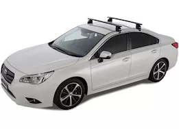 Rhino-Rack USA Vortex 2500 black 2 bar roof rack