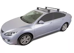 Rhino-Rack USA Vortex 2500 black 2 bar roof rack