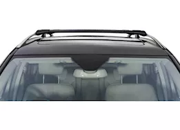 Rhino-Rack USA Vortex stealthbar black 2 bar roof rack