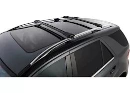 Rhino-Rack USA Vortex stealthbar black 2 bar roof rack