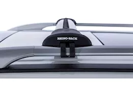 Rhino-Rack USA Vortex stealthbar black 2 bar roof rack