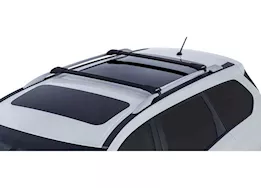 Rhino-Rack USA Vortex stealthbar black 2 bar roof rack