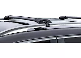 Rhino-Rack USA Vortex stealthbar black 2 bar roof rack