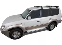 Rhino-Rack USA Heavy duty rl110 black 3 bar roof rack