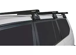 Rhino-Rack USA Heavy duty rl110 black 3 bar roof rack