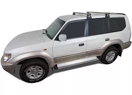 Rhino-Rack USA Heavy duty rl110 silver 2 bar roof rack