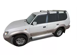 Rhino-Rack USA Heavy duty rl110 silver 3 bar roof rack