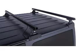 Rhino-Rack USA Heavy duty rlt600 black 2 bar backbone roof rack