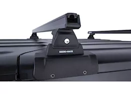 Rhino-Rack USA Heavy duty rlt600 black 2 bar backbone roof rack