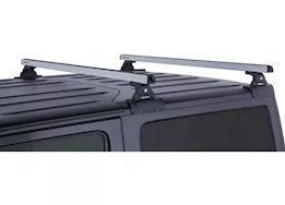 Rhino-Rack USA Heavy duty rlt600 silver 2 bar backbone roof rack