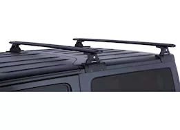 Rhino-Rack USA Vortex rlt600 black 2 bar backbone roof rack