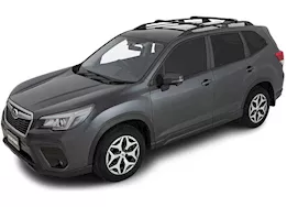 Rhino-Rack USA Vortex stealthbar black 2 bar roof rack