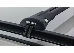 Rhino-Rack USA Vortex stealthbar black 2 bar roof rack