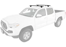 Rhino-Rack USA Vortex rlt600 trackmount black 2 bar roof rack