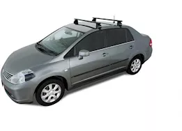 Rhino-Rack USA Vortex 2500 black 2 bar roof rack