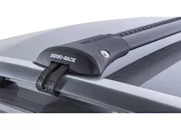 Rhino-Rack USA Vortex stealthbar black 2 bar roof rack