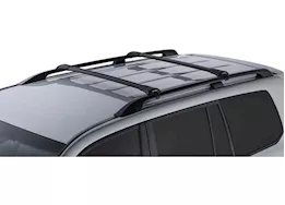 Rhino-Rack USA Vortex stealthbar black 2 bar roof rack