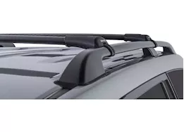 Rhino-Rack USA Vortex stealthbar black 2 bar roof rack