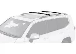 Rhino-Rack USA Vortex stealthbar black 2 bar roof rack