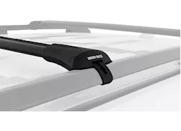 Rhino-Rack USA Vortex stealthbar black 2 bar roof rack