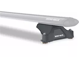 Rhino-Rack USA Vortex rltp black 2 bar roof rack