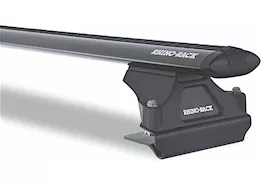 Rhino-Rack USA Vortex rltp black 4 bar roof rack