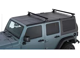 Rhino-Rack USA Heavy duty rlt600 black 2 bar backbone roof rack