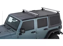 Rhino-Rack USA Heavy duty rlt600 silver 2 bar backbone roof rack