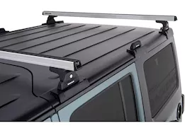 Rhino-Rack USA Heavy duty rlt600 silver 2 bar backbone roof rack