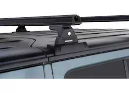 Rhino-Rack USA Heavy duty rlt600 black 3 bar backbone roof rack