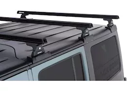 Rhino-Rack USA Heavy duty rlt600 black 3 bar backbone roof rack