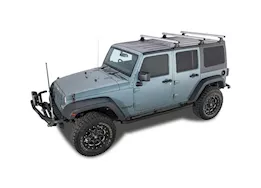 Rhino-Rack USA Heavy duty rlt600 silver 3 bar backbone roof rack