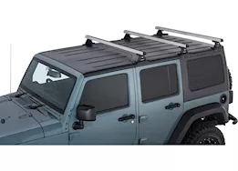 Rhino-Rack USA Heavy duty rlt600 silver 3 bar backbone roof rack