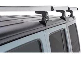 Rhino-Rack USA Heavy duty rlt600 silver 3 bar backbone roof rack