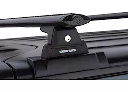 Rhino-Rack USA Vortex rlt600 black 3 bar backbone roof rack