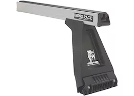Rhino-Rack USA Heavy duty rl210 silver 4 bar roof rack