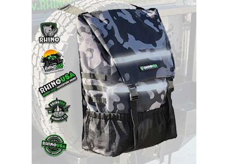 Rhino USA Spare tire trash / cargo bag - camo Main Image