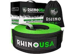 Rhino USA Recovery tree saver strap 4in x 10ft green