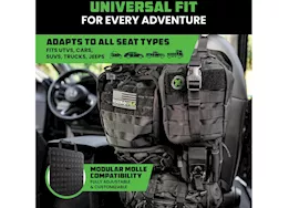 Rhino USA Tactical car seat organizer