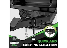 Rhino USA Hitch tightener and silencer pad combo 2.5in