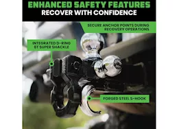 Rhino USA Tri-ball hitch for 2in receivers