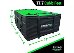 Rhino USA Roof top cargo storage bag - large