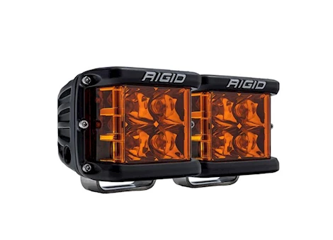 Rigid Industries D-SS SPOT WITH AMBER PRO LENS PAIR
