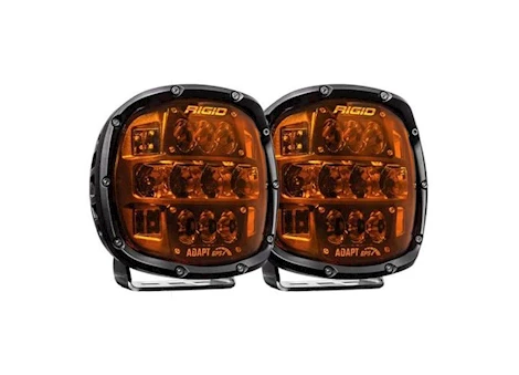 Rigid Industries ADAPT XP WITH AMBER PRO LENS PAIR