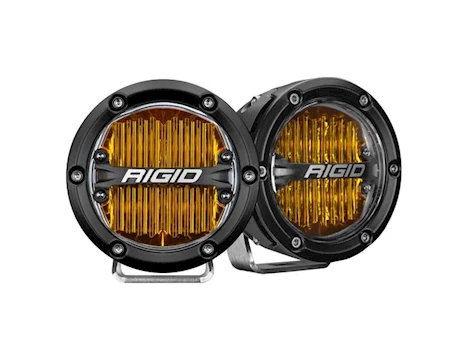 Rigid Industries 360-SERIES PRO SAE FOG YELLOW PAIR