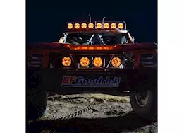 Rigid Industries 6 inch 360-series laser with precision spot optics and amber backlight