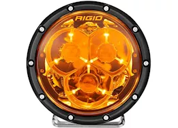 Rigid Industries 6 inch 360-series laser amber pro with precision spot optics and amber backlight