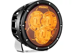 Rigid Industries 6 inch 360-series laser amber pro with precision spot optics and amber backlight