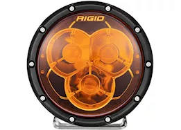 Rigid Industries 6 inch 360-series laser amber pro with precision spot optics and amber backlight